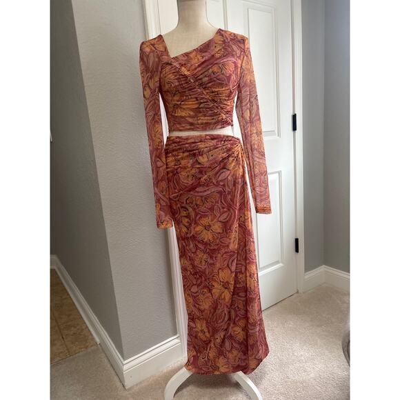 NWT FREE PEOPLE Supernova Set-Color Warm Clay Combo Size XS - Picture 4 of 14